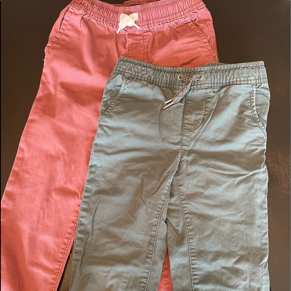 Bundle of (2) boys casual pants.